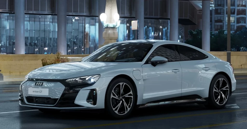 Audi e-tron GT Competition wit